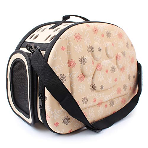 Bolsa De Transporte Perros Gatos Mascotas Viaje Medidas Transportin Perro Gato Aprobadas por La Compañía Aérea Operadora,Beige