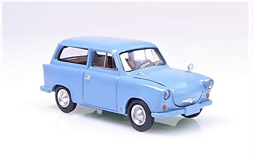 Brekina 27550 Trabant P50 Kombi 1960 - Modelo listo para usar, color azul claro