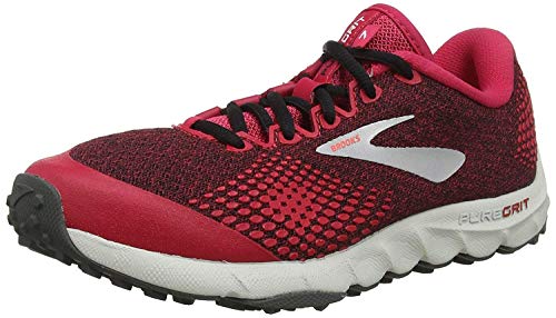 Brooks PureGrit 7, Zapatillas de Running Mujer, Multicolor (Pink/Black/Grey 688), 38.5 EU