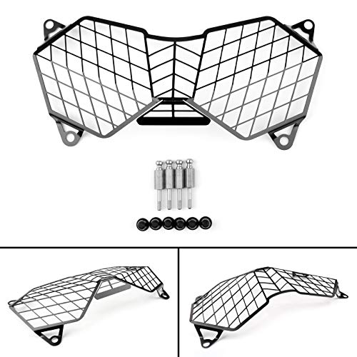 Bruce & Shark Rejilla Protectora de Faro Delantero para Triumph Tiger 800 XC/XCX Explorer 1200