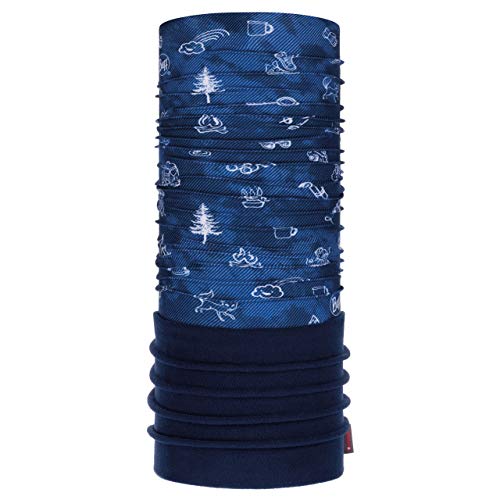 Buff Child Funny Camp Tubular Polar Junior, Unisex niños, Night Blue, Talla única