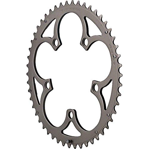 Campagnolo Record Trasera hub de Black, Unisex, Record, Plata