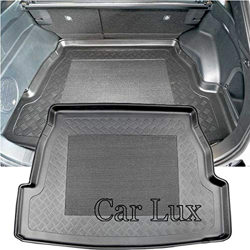 Car Lux - AR01540 Alfombra Cubeta Protector cubre maletero a medida con antideslizante para RAV4 Hibrido desde 2019-