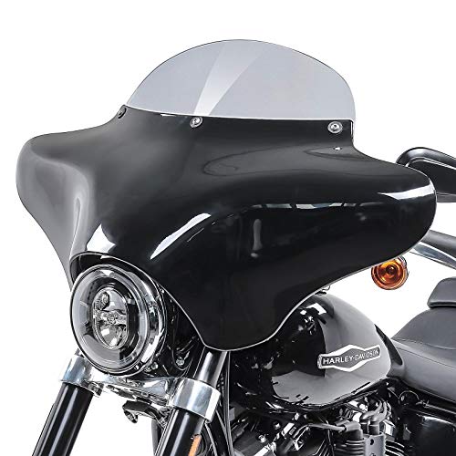 Carenado Batwing BH8 para Triumph Bonneville Bobber/Black