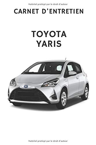 Carnet d'Entretien Toyota Yaris