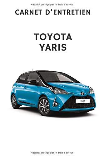 Carnet d'Entretien Toyota Yaris