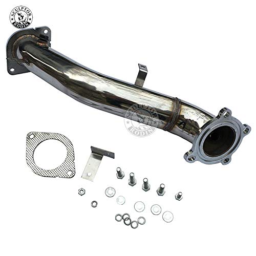 Catless Downpipe FOR SS Turbo Downpipe 3" Fits 13-16 Cadillac ATS 2.0T 1998CC 122Cu. In. l4 Gas DOHC K8-DP237