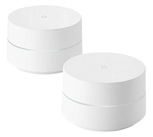 Google Wi-Fi, 4GB eMMC Flash Storage, 512MB RAM, Twin Pack - UK Stock