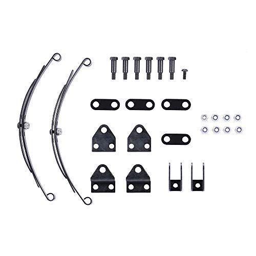 Goolsky- Para 1/14 Juego de Barra de Soporte de Acero con Suspensión Trasera de Ballestas Tamiya Tractor Truck