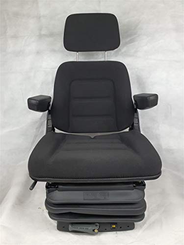 Gorilla - Asiento para tractor, asiento de tractor, asiento de excavadora, asiento del conductor, tela ecológica básica