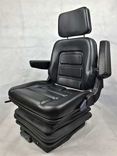 Gorilla - Asiento para tractor, asiento para excavadora, asiento de conductor, de PVC ecológico