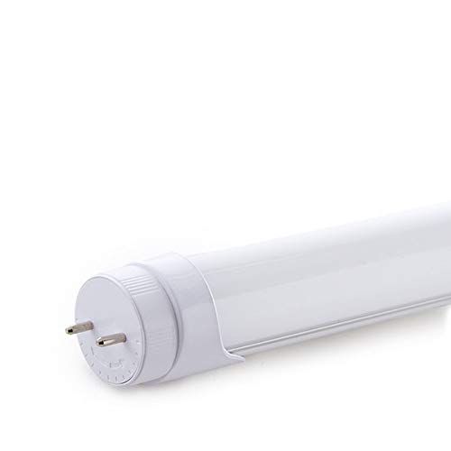 Greenice | Tubo LED 120Cm T8 Cabeza Rotatoria Conexión Un Extremo 18W 1673Lm 30.000H | Lámpara LED | Fluorescente LED | Luminaria LED | Blanco Frío