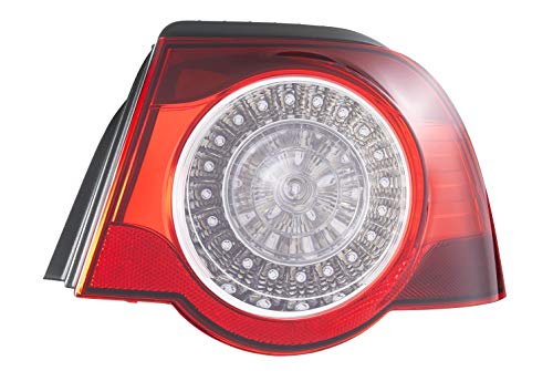 HELLA 2VA 009 246,141 Piloto posterior , LED , transparente y rojo , Parte exterior , derecha