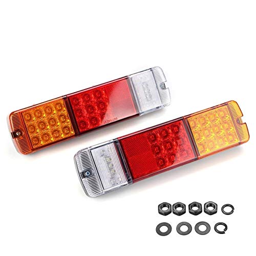 HIGHER MEN Altos Accesorios E4 LED resistente al agua Luz trasera señal de vuelta de la lámpara 12V del coche camión de Led luces de posición trasera for Toyota Land Cruiser FJ40 FJ45 BJ40 BJ42 HJ45 A