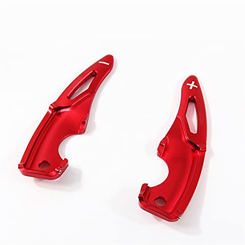 Hoja de cambio de extensión Extensión De Palanca De Cambios De Volante De Aleación De Aluminio Para Coche Para Toyo-ta GT86 (2017) Y Suba-ru BRZ (2017) Estilo De Coche Automático (Color : Rojo)