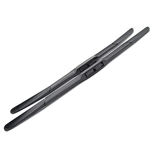 LBLDD Limpiaparabrisas Delantero Híbrido/Apto para Toyota Auris E180 2012-2018 26"+14" (Color: Negro)