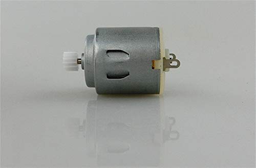 LHongBin-Motor DC Motor DC magnético Fuerte R260, 3V 4.5V 5V 6V 7.2V 7.4V 9V 12V, con automóvil de Juguete DIY de Engranaje, Amplia Gama de Aplicaciones (Speed(RPM) : 9V)