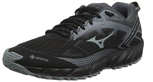 Mizuno Wave Ibuki 2 GTX, Zapatillas de Running para Asfalto Mujer, Negro (Black/Monument/Shadow 37), 41 EU