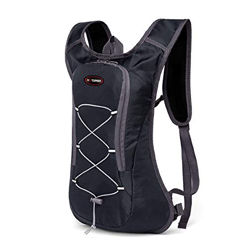 Mochila de Ciclismo CMZ Mochila de Ciclismo Deportiva Ultraligera para Hombres y Mujeres Bolsa de Agua para Correr a Campo traviesa Mochila para Bicicleta