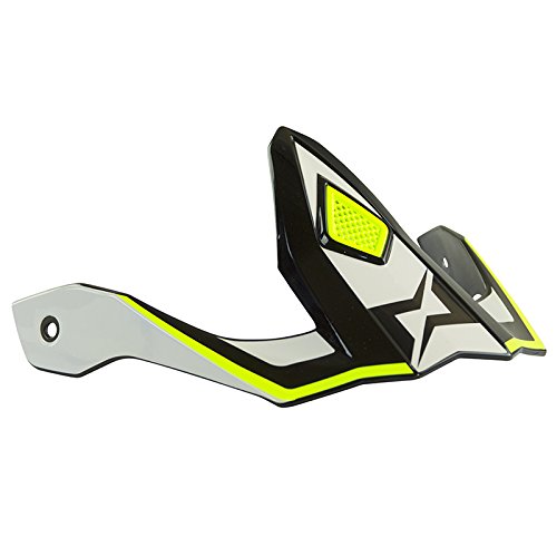 Mots MT6933Y Visera para Casco Trial Go 2 FAST, Amarillo Fluo, Talla ÚNICA