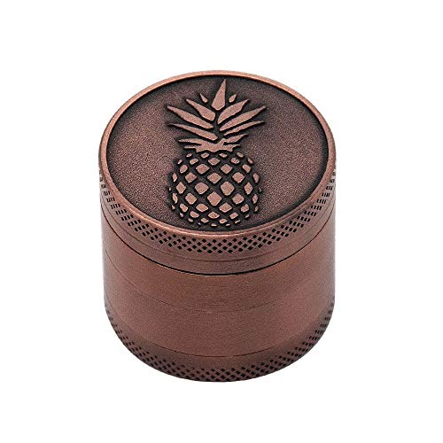 Qiwenr Molinillos de Especias,40MM Grinder Manual Portátil Molinillo de Especias Trituradora para Hierbas Tabacos Especias en Hogar,para Especias y Tabaco Molinillo de Especias Tritura