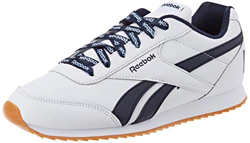 Reebok Royal CLJOG 2, Zapatillas de Trail Running Hombre, Multicolor (White/Collegiate Navy 000), 38.5 EU