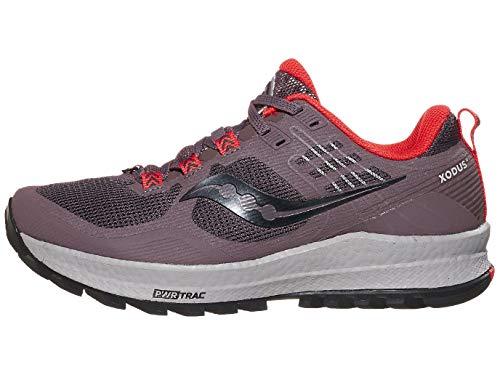 Saucony - Zapatillas para correr y senderismo Xodus 10 para mujer, marrón (Anochecer), 39 EU