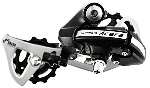 SHIMANO RD-M360 Acera 7/8-Speed - Desviador Trasero con Jaula Inteligente, Color Negro