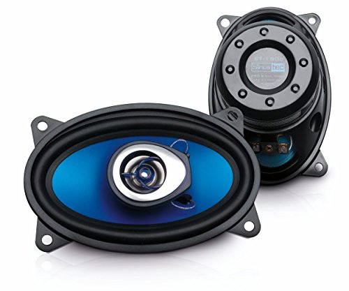 Sinustec ST-150c Altavoces coaxiales, diseño ovalado [10,16 x 15,24 cm]