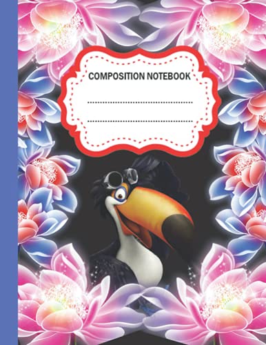 Toucan Composition Notebook: Wide Ruled Paper Notebook Journal | Toucan Composition Notebook For Students kids, teens, and adults