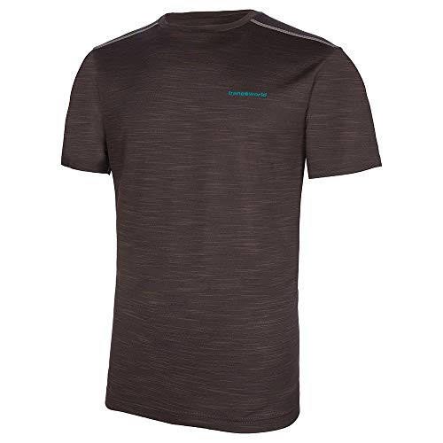 Trango Camiseta Sarraz, Hombre, Antracita, XL