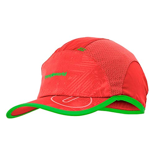 Trangoworld Karoo DT Gorra, Unisex Adulto, Rojo/Verde, L