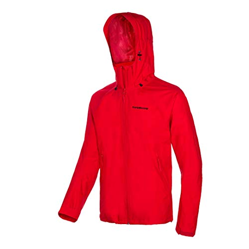 Trangoworld Lezat DT Chaqueta, Hombre, Rojo Oscuro, XL