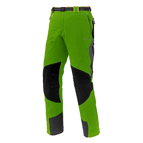 Trangoworld PC007175-4L4-2X Pantalón Largo, Hombre, Verde/Gris (Antracita), 2XL