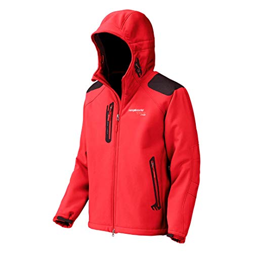 Trangoworld TRX Termo UA Chaqueta, Hombre, Rojo Fuego, 2XL