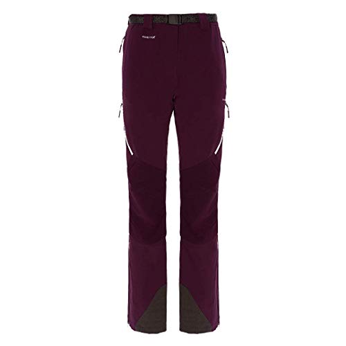 TRANGOWORLD Uhsi Fi Pant. Largo, Mujer, Morado Oscuro, S