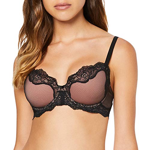 Triumph Amourette Charm Wp02 Sujetador con Copa Completa, Negro, 85B (Talla del Fabricante: 70B) para Mujer