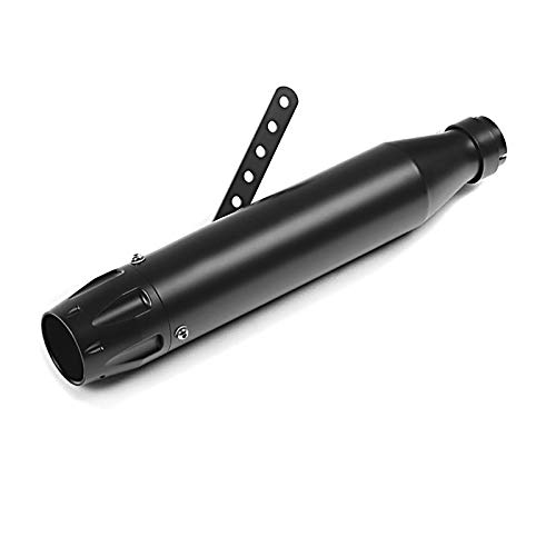 Tubo de Escape Straight II para Harley Sportster Seventy-Two Negro