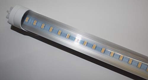 Tubo de luz LED [Starter no necesario] Longitud 72 cm Color 3200K Prismacover T8 casquillo G13 pureza de color CRI > 80