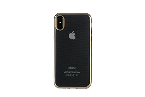 Tucano Elektro Flex Funda para teléfono móvil Oro - Fundas para teléfonos móviles (Funda, Apple, iPhone X, Oro)