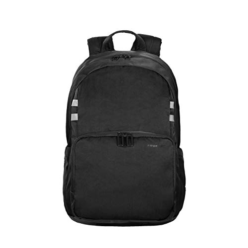 Tucano-Mochila para Sport and Work para Ordenadores de 15,6 Pulgadas y MacBook 15.Bolsillo Acolchado y Protector para portátiles, tabletas y iPad .Oficina y Universidad.para Mujeres y Hombres