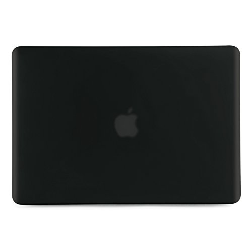 Tucano Nido - Carcasa rígida con Clip para MacBook Air de 13", Color Negro