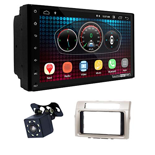 UGAR EX6 7" Android 6.0 DSP Radio estéreo para Coche Plus 11-560 Kit de salpicadero Compatible con Toyota Corolla Verso 2004-2009