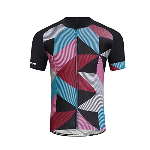 Uglyfrog 2019 Camisetas de Ciclismo de Manga Corta de Hombres Respirables Tops para Bicicleta, Motorista, Bicicleta DXMX06