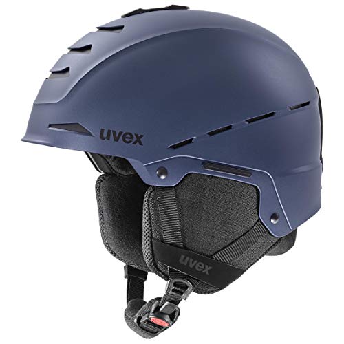 uvex Legend Casco de esquí, Adultos Unisex, Dark Ink Mat, 55-59 cm