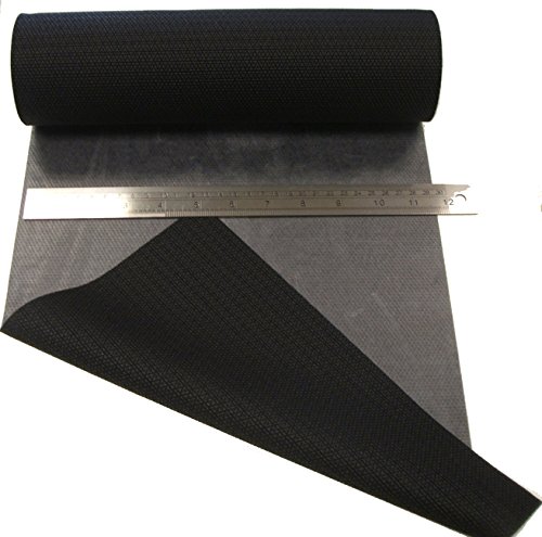 WBM Seam Tapes 0,5 Metros Repare Patch Material de Melco T-5500 -Traje isotérmico/Traje seco, Scuba - Adhesivo termofusible, aplicar con Plancha eléctrico (Negro, 300 mm Ancho)