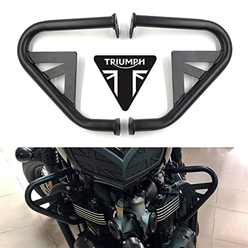 XWSQ Motorcycle Bumper Motor Guard Barras de accidente para Triumph Bonneville T100 T120 2016-2019 Bobber Street Twin/Cup Thruxton Motorcycle Accessories