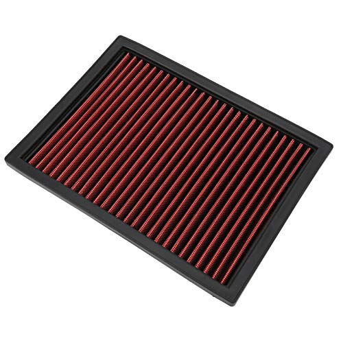 2070 Universal Panel Air Filter, Panel de filtro de aire de alto rendimiento, Aluminio lavable, Universal 2070 Accesorios para automóvil para Z4 2.5L L6 F/I-US