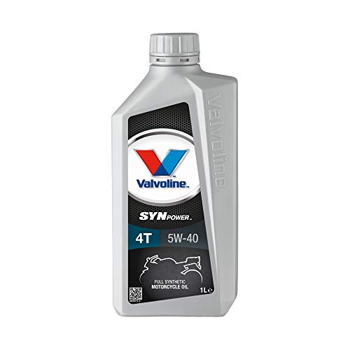 Aceite de motor Valvoline para motor de motor de aceite motor motor motor Engine Oil Moto 4T SynPower 5W-40 4 tiempos 4L