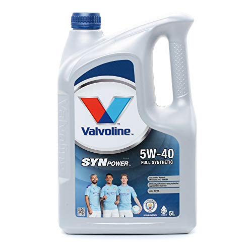 Aceites de motor para turismos Valvoline SynPower 5W-40, 5 litros